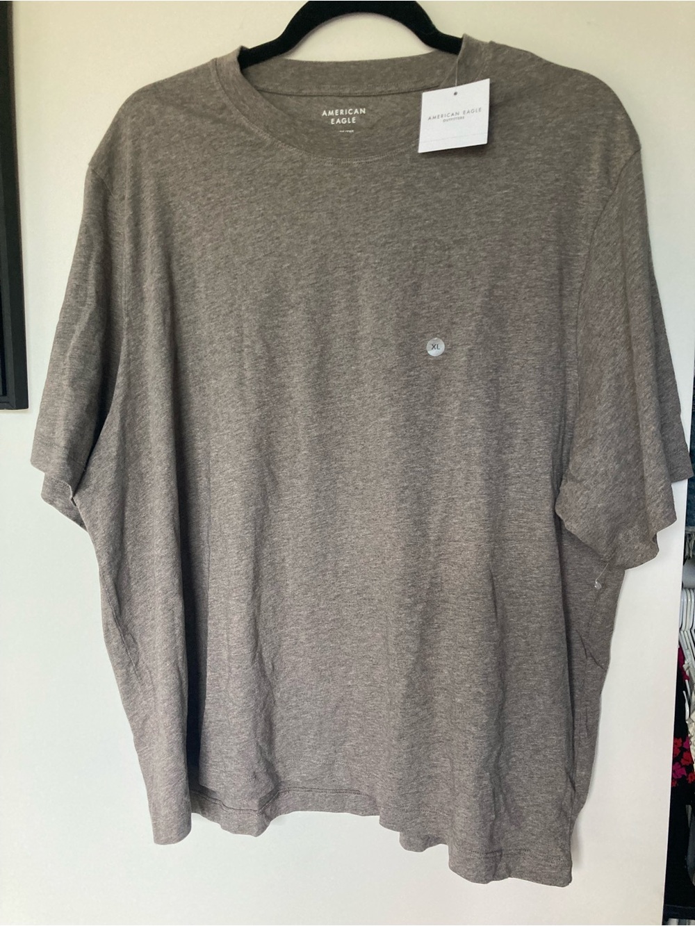 NWT American Eagle Outfitters women’s overaized Crewneck T-Shirt - Heather Brown